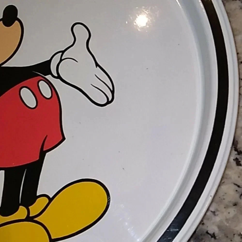 Vintage Disneyland Mickey Mouse Plate - Picture 5 of 7